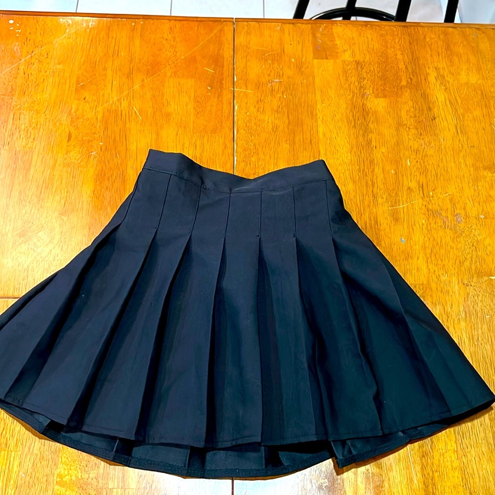 Girls pleated miniskirt
